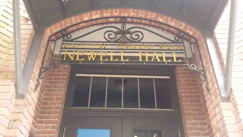 Newell Hall Sign